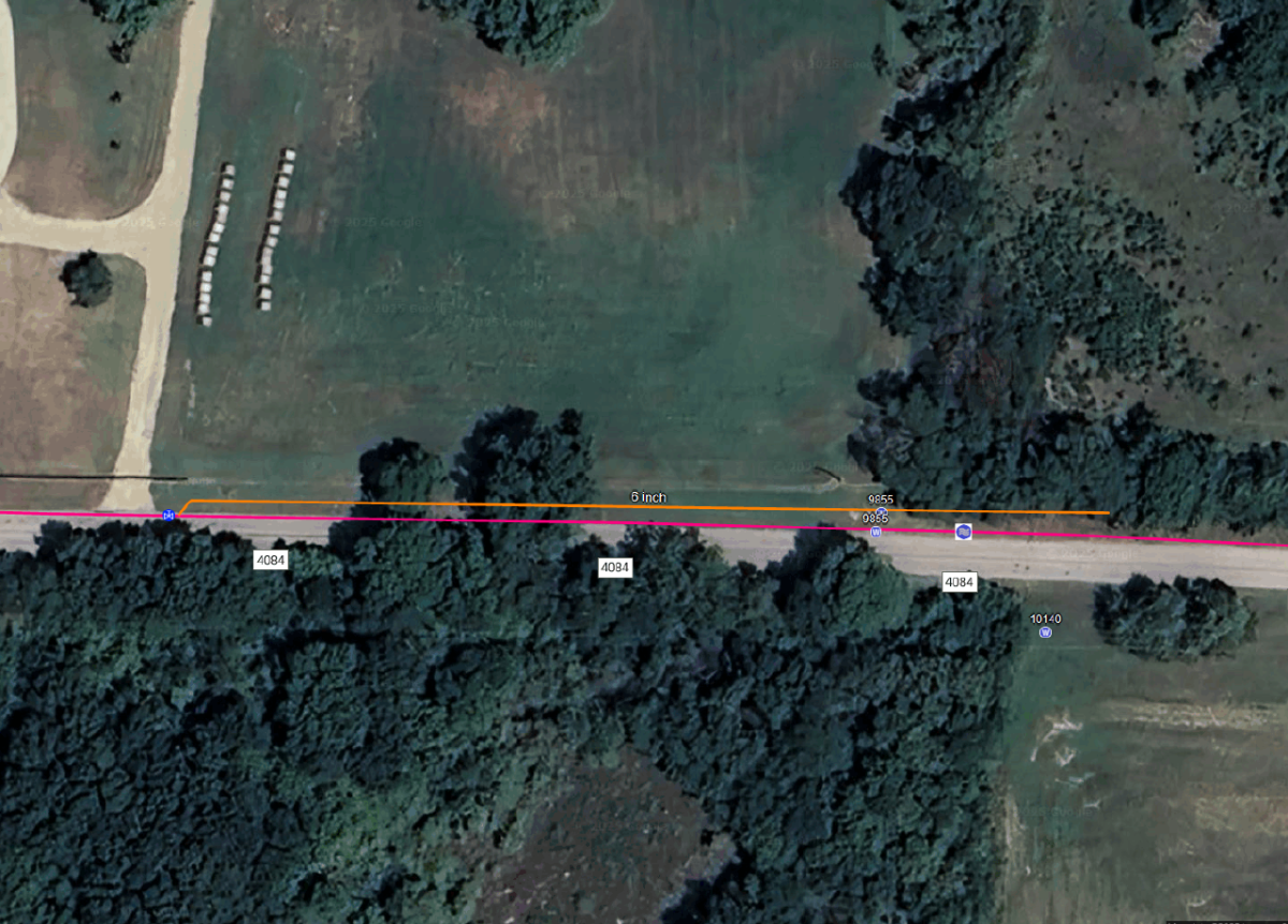 CR 4084 Line Replacement